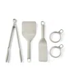 Cuisinart Nylon 5-piece Griddle Tool Set In Silver