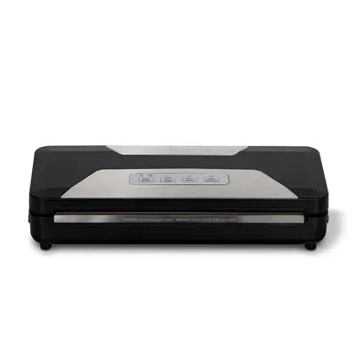 Cuisinart One-touch Vacuum Food Sealer, Dry & Moist Food Function In Black