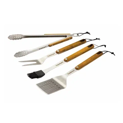 Cuisinart Outdoors 4-pc. Grill Tool Set In Silver