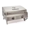 Cuisinart Outdoors Cuisinart Chef's Style Tabletop Grill Cgg-306 In Gray