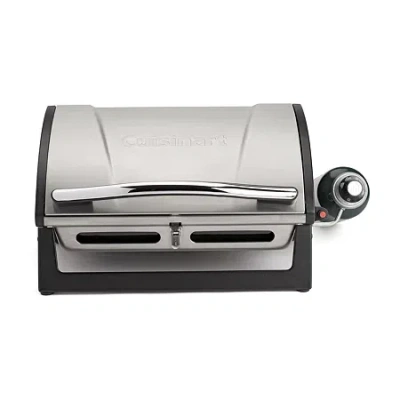 Cuisinart Outdoors Cuisinart Grillster Compact Portable Gas Grill Cgg-059 In Gray