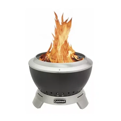 Cuisinart Outdoors Cuisinart Outdoor 19.5â Cleanburn Smokeless Fire Pit In Black