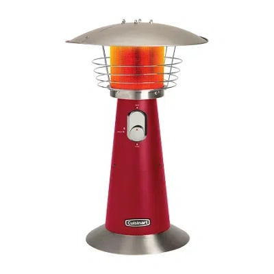 Cuisinart Outdoors Cuisinart Outdoor Portable Tabletop Patio Heater In Red