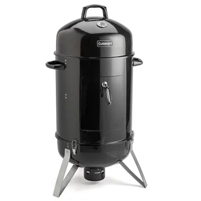 Cuisinart Outdoors Cuisinart Vertical 18" Charcoal Smoker Cos-118 In Black