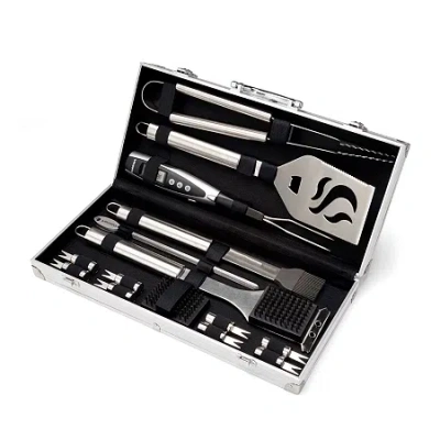 Cuisinart Outdoors Deluxe Tool 20-pc. Grill Set In Silver