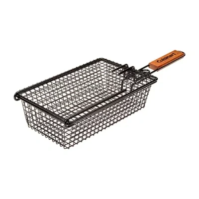 Cuisinart Outdoors Non-stick Grilling Basket In Black