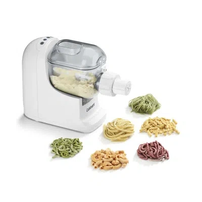 Cuisinart Pastafecto Electric Bread, Pasta & Dough Maker Machine With 6 Attachments In White