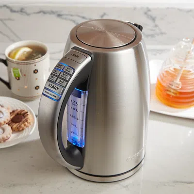 Cuisinart Perfectemp Cordless Electric Kettle Cpk-17 In Gray