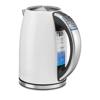 Cuisinart Perfectemp Cordless Electric Kettle In White