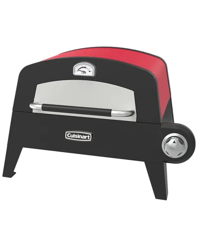 Cuisinart Portable Propane Pizza Oven With Pizza Stone In Black