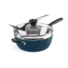 Cuisinart Preferred Ceramic 4-pc. Cookware Set In Blue