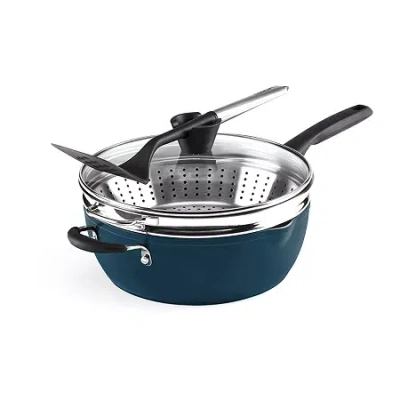 Cuisinart Preferred Ceramic 4-pc. Cookware Set In Blue