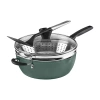 Cuisinart Preferred Ceramic 4-pc. Cookware Set In Green