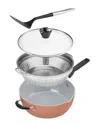 Cuisinart Preferred Pan 4pc Set In Pink