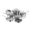 Cuisinart Pro Stainless Steel 11-pc. Cookware Set In Silver