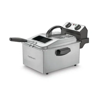 Cuisinart Professional Deep Fryer, Cdf-250c In Stainless Steel