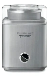 Cuisinart Pure Indulgence™ 2-quart Frozen Yogurt Sorbet & Ice Cream Maker In Silver