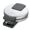 Cuisinart Round Classic Waffle Maker In Silver;black