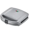 Cuisinart Sandwich Maker Wm-sw2n1 In Metallic