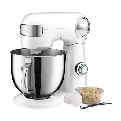 Cuisinart Sm-50 Precision Stand Master 5.5 Qt. Stand Mixer In White