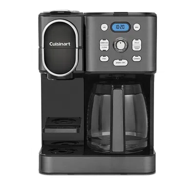 Cuisinart Ss-16bks Coffee Center 2-in-1 Coffeemaker, Black Stainless