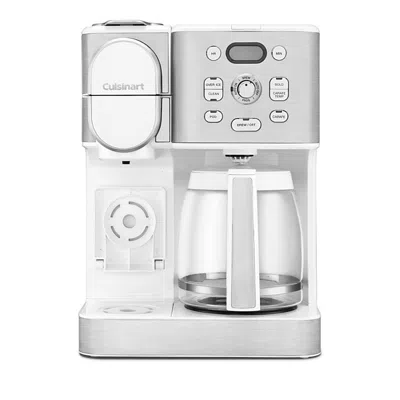 Cuisinart Ss-16w Coffee Center 2-in-1 Coffeemaker In White