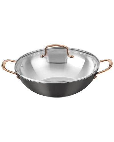 Cuisinart Stainless Steel 12in All Purpose Pan With Cover In Black