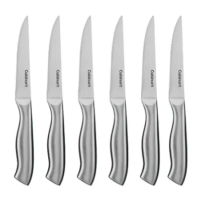 Cuisinart Stainless Steel 6-pc. Steak Knife Set In Silver