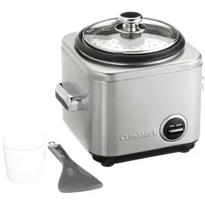Cuisinart Stainless Steel Rice Cooker In Silver