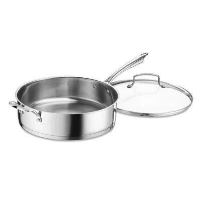 Cuisinart Stainless Steel Saute Pan With Lid