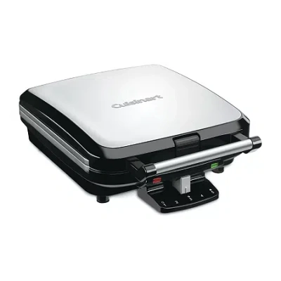 Cuisinart Waf-150nas 4-slice Belgian Waffle Maker In Silver