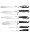 Cuisine::pro ® Artisan Stahl 6pc Knife Block Set In Black