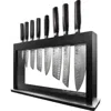 Cuisine::pro Damashiro 9pc Emperor Hisa Knife Block In Black