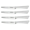 Cuisine::pro Damashiro 4.5" Steak Knife Set, 4 Piece In Transparent