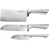 Cuisine::pro ® Damashiro® 3-piece Ultimate Knife Set In Metallic