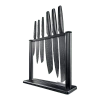 Cuisine::pro Id3 7 Piece Black Samurai Gozen Block In Black
