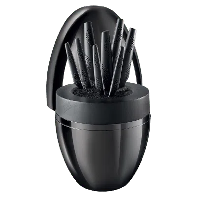 CUISINE::PRO CUISINE::PRO® ID3® BLACK SAMURAI THE EGG 9-PIECE KNIFE BLOCK