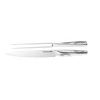 Cuisine::pro Id3 Carving Knife Set In Silver