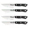 Cuisine::pro Wolfgang Starke 5" Steak Knife Set, 4 Piece In Black