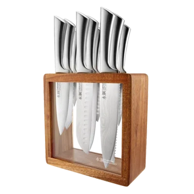 Cuisine::pro ® Damashiro® 10-piece Hiryu Knife Block In Silver