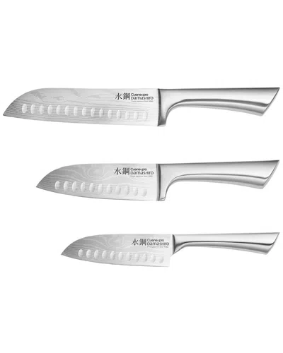 CUISINE::PRO CUISINE::PRO® DAMASHIRO 3PC SANTOKU KNIFE SET