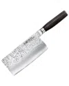 Cuisine::pro Damashiro 6.5in Emperor Cleaver In Silver