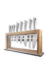 Cuisine::pro ® Damashiro® 9-piece Okada Knife Block In Silver