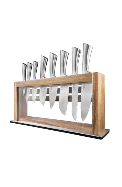 Cuisine::pro ® Damashiro® 9-piece Okada Knife Block In Silver