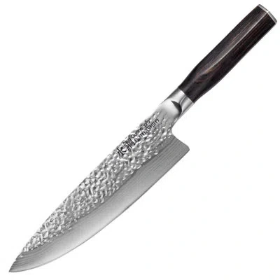 Cuisine::pro Damashiro® Emperor Chef's Knife 8" In Brown