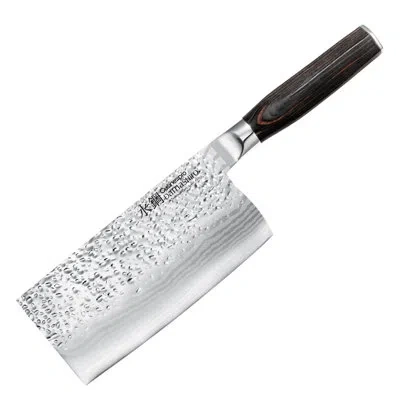 Cuisine::pro Damashiro Emperor®  Cleaver 6.5" In Brown