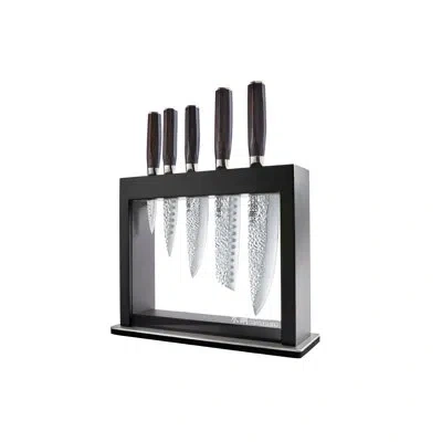 Cuisine::pro Damashiro Emperor® Hisa 6-piece Knife Block In Brown