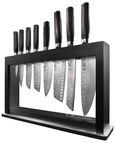 CUISINE::PRO CUISINE::PRO® DAMASHIRO EMPEROR HISA 9PC KNIFE BLOCK SET