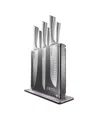 Cuisine::pro Damashiro Kumi 7-pc. Knife Block Set In Silver