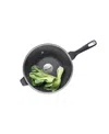 Cuisine::pro Granite 12" Cast Aluminum Wok In Black